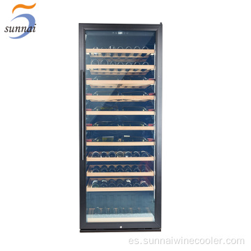 Refrigerador de nevera de vino de compresor 300 botellas vela de vino refrigerador